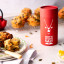 Oryx Desert Salt Oryx BBQ Salt in Biodegradable Shaker with food on the table