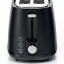 Kenwood Elementa Stainless Steel 2-Slice Toaster, 930W - Black detail
