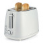 Kenwood Elementa Stainless Steel 2-Slice Toaster, 930W - White angle