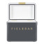 Fieldbar Mini Bar, 4L - Oyster Grey angle