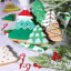 PME Christmas Tree Cookie Cutters, Set of 3