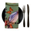 DSA Botanica Tropicana Napkins, Set of 6 - Sage detail