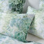 Linen House Treetop Emerald Duvet Cover Set - Double detail on the bed