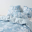 Linen House Kayla Hydrangea Duvet Cover Set - Double detail on the bed