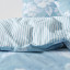 Linen House Kayla Hydrangea Duvet Cover Set - Double detail on the bed