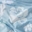 Linen House Kayla Hydrangea Duvet Cover Set - Double detail on the bed