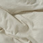Linen House Macey Artichoke Duvet Cover Set - King detail on the bed