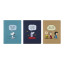 Moleskine Peanuts XL Cahier Journals, Set of 3 angle