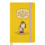 Moleskine Peanuts Large Yellow Hardcover Notebook