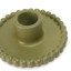 Alkaline Beaded Dinner Candle Holder - Sage Green