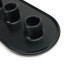 Alkaline Multi Dinner Candle Holder - Black