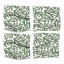 Cara Saven 4 Decor Coral Cove Napkins, Set of 4