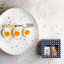 Oryx Desert Salt Desert Salt & Chilli Salt Grinders, Set of 2 on the table with eggs