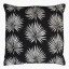 Thread Office Fan Palm Leaf Embroidered Scatter Cushion with Feather Blend Inner, 60cm x 60cm