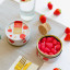 CandleCan Ripe Strawberries Scented Candle on the table