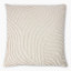 Thread Office Natural Wave Embroidered Scatter Cushion with Feather Blend Inner, 60cm x 60cm