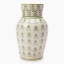 Thread Office Green Blocks Hand Painted Vase
