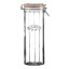 Kilner Facetted Clip Top Jar - 2.2L