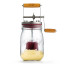 Kilner Butter Churner, 1L angle with butter