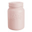 Kilner Ceramic Push Top Jar, 600ml - Pink