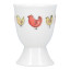 KitchenCraft Porcelain Chicks Egg Cup