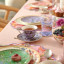Maxwell & Williams Estelle Michaelides Mystique Tall Cups & Saucers, Set of 8 on the table