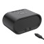 Snug Wireless Charger with Clock Stand, 15W angle