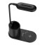 Snug Wireless Charger Pad with LED Light & Pen-Holder, 15W angle