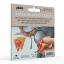 Pikkii Pizza Microfibre Glasses and Lens Cleaning Cloth angle