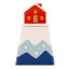 Cath Kidston Christmas Journey Storage Jar angle