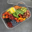 Sistema Brilliance Large Rectangular Container, 2L with fruits
