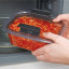 Sistema Brilliance Medium Rectangular Container, 920ml with tomato spaghetti 
