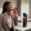 DNA Sparkler Soda Water Maker with Cylinder - Midnight Black