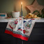 Ulster Weavers Christmas Ornaments Cotton Tea Towel on the kitchen counter
