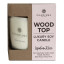 Charisma Candles Wood Top Ispahan Rose Luxury Soy Candle, 250ml packaging