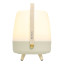 Kooduu Lite-Up Play JBL Speaker & Lamp - White/Sand angle