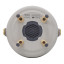 Kooduu Lite-Up Play Mini JBL Speaker & Lamp - White/Sand angle