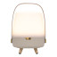 Kooduu Lite-Up Play Mini JBL Speaker & Lamp - White/Sand