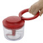 KitchenAid Hand Pull Food Chopper handheld showing scale