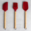 KitchenAid Birchwood Pastry Brush with other utensils