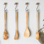KitchenAid Birchwood Short Turner with other utensils