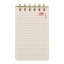 Designworks Ink A Dopo Monkey Twin Wire Notepad angle