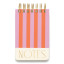 Designworks Ink Twin Wire Chunky Notepad - Stripes