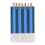 Designworks Ink Small Blue & Navy Twin Wire Chunky Notepad