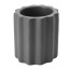 Alkaline Casablanca Toothbrush Holder - Charcoal