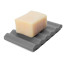 Alkaline Casablanca Soap Dish - Charcoal