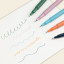 Papier Quintet Fineliner Pens, Pack of 5 detail of the pens on a paper