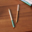 Papier Slim Ballpoint Pens, Set of 2 on a desk