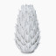 Thread Office Inclay Leaves Ceramic Vessel - White