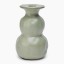 Thread Office Sage Bubble Ceramic Dinner Candle Holder - Tall